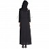 Dubai style abaya made of nida fabric